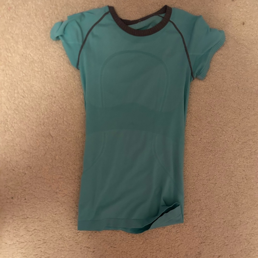 Lululemon Green Swifty Tech Short Sleeve
